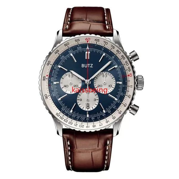 New TIMER Designer Movement A Watches Men High Quality Top Brand Luxury Mens Watch Multi-Function Chronograph Montre Clocks Free Shipping
