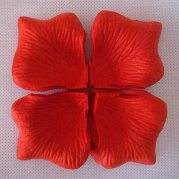 Flower Mini Simulation Rose Petals Weddings Party Colorful Engagement Festive Decor Solid Color Environmental Friendly Convenient Z137