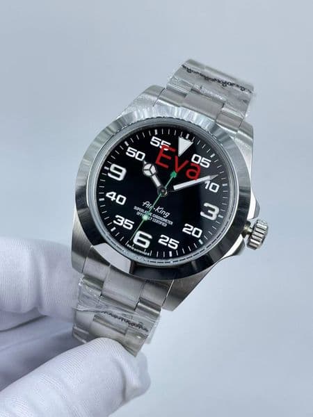Men's Watch 2813 Automatic Mechanical Movement 904L 40mm Air Multi functional Watch