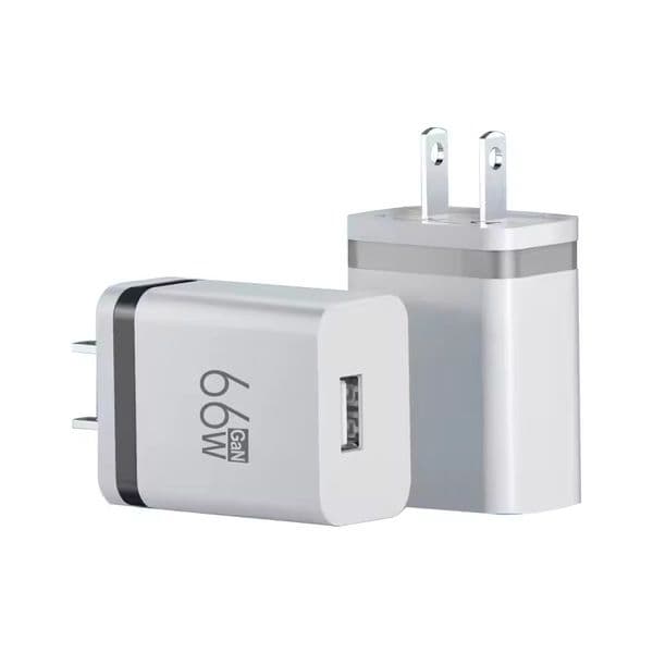 66W Cube Wall USB Mobile Phone Charging Travel Plug Adapter US Fast Charger
