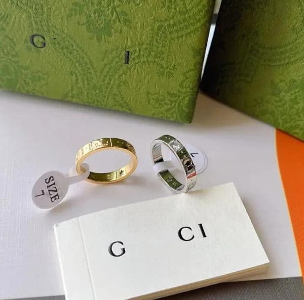 Popular Fashion Designer Ring Mens Titanium Steel Sier Rings Engagements For Womens Jewelry s Love Letter Plated With box gift