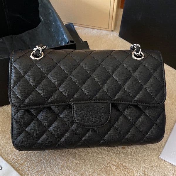 designer bag women luxury bag crossbody bag handbag shoulder bag tote bags Diamond stripe CF chain bag clutch bag wallet purse real leather flap hasp bag handbag 23cm