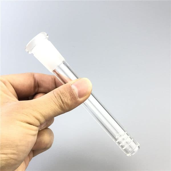 14mm Female to 18mm Male Bong Downstem Insert Smoking Pipe with 2in 3in 4in 5in Glass Diffused Water Bongs Tube
