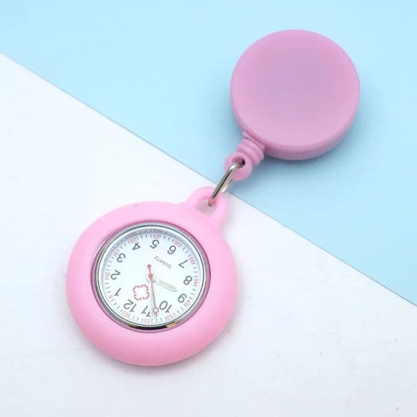 Retractable Nurse Pocket Watch Lovely Watch Students new Buckle Chest Watch 2025 Small Gift