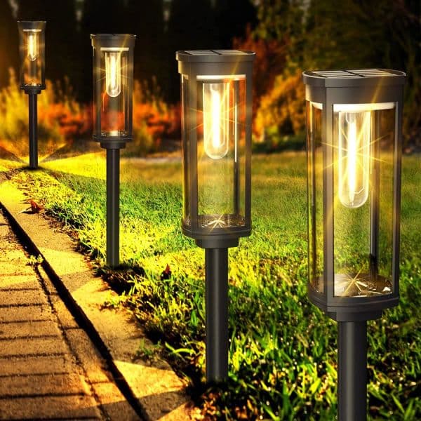 Solar Led Lights Outdoors Lighting Waterproof IP65 Garden Decorative Lamp Lighting for Yard Lawn Patio Garland Landscape Light