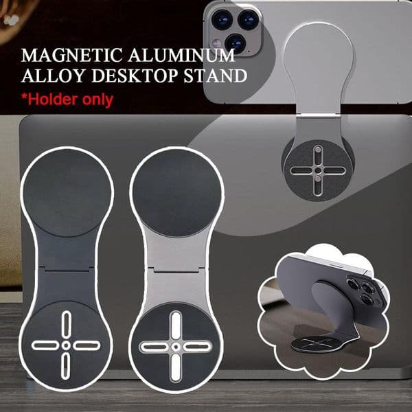 For MagSafe Stand Car Holder Laptop Side Mount Phone Desktop Magnetic for Magsafe Sta S M
