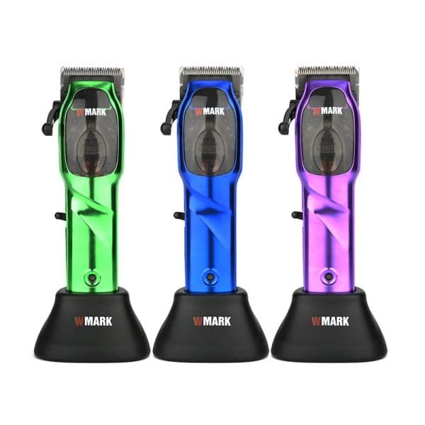 2023 WMARK NG-9003 High Speed Professional Hair Clipper Microchipped Magnetic Motor 10000RPM 9V Motor With Charge Stand