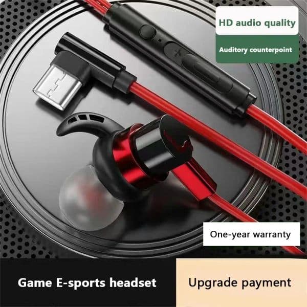 Universal 3.5MM/Type C In-Ear 2025 Wired new Headphones 3.5mm Stereo Sport Music Earbud Handfree Headset Earphones With Mic For Xiaomi