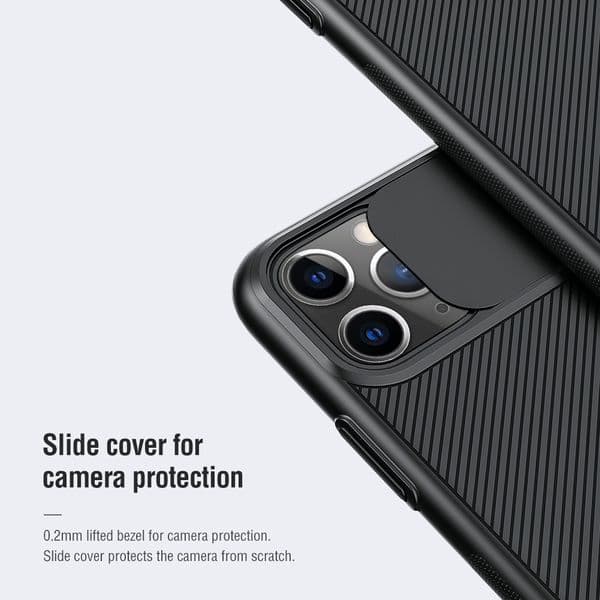Nillkin Case for iPhone 11 Pro Max / 11 Pro / 11 Shockproof Phone Cases with Slide Camera Cover