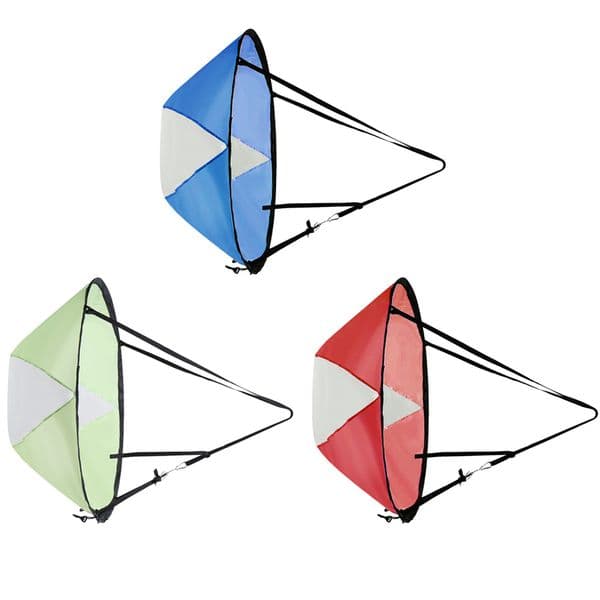 Foldable Kayak Boat Wind Sail Summer Surfing Wind Paddle Kayak Sail Durable Downwind Paddle Rowing Boats Wind Window