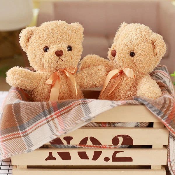 1pc 30CM new Kawaii Teddy Bear Plush Toy Cute Stuffed Soft Animal Bear Dolls 2025 for Kids Baby Children Birthday Gift Valentine's Gift