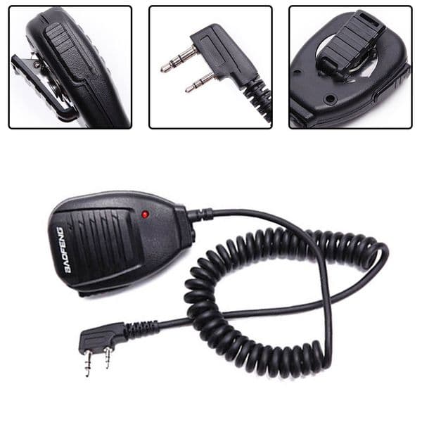 Handheld Speaker Mic Microphone For Baofeng UV-5R BF-888S Radio Walkie-Talkie Brand New And High Quality