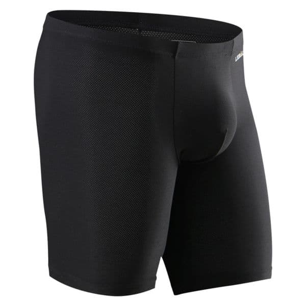 Mens Long Leg Boxers Briefs Ice Silk Underwear Sport Shorts Breathable new Trunk Elastic Flat Boxers Sexy 2025 Shorts U Convex Pouch