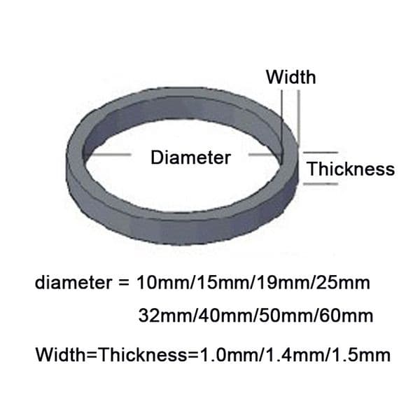 High Quality Office Rubber Ring Rubbers Bands Strong Elastic Students School Stationery Supplies Diameter10-60mm Thickness1.5mm