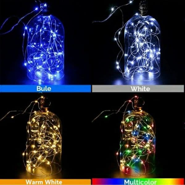 LED USB Fairy new Lights Copper Wire String Lights Garland Night Lamp 2025 Home Room Indoor Bedroom Wedding Holiday Christmas Decoration