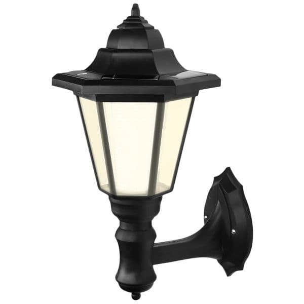Solar Led Outdoor Lighting Lamp Hexagonal Solar new Wall Light 2025 Retro Solar Lantern Garden Light Waterproof Street Lamp Garden Decor