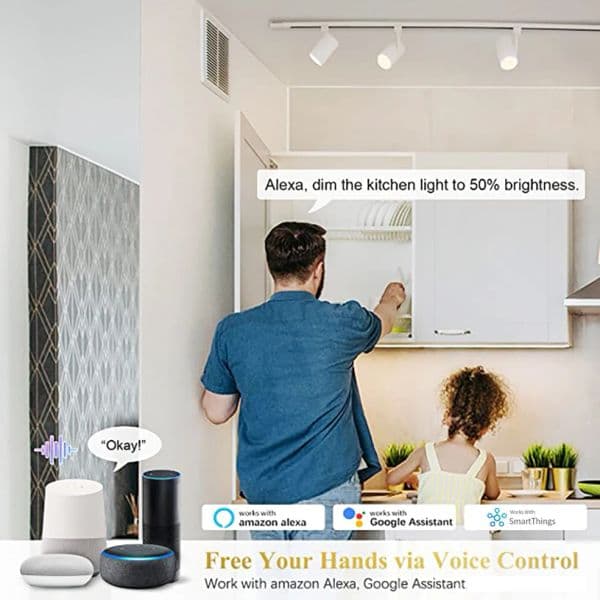 Gleco Ewelink GU10 Zigbee LED Bulbs Wifi Smart LED Lamp RGB CW WW LED Light Bulb Works With Alexa Google Yandex Smartthings