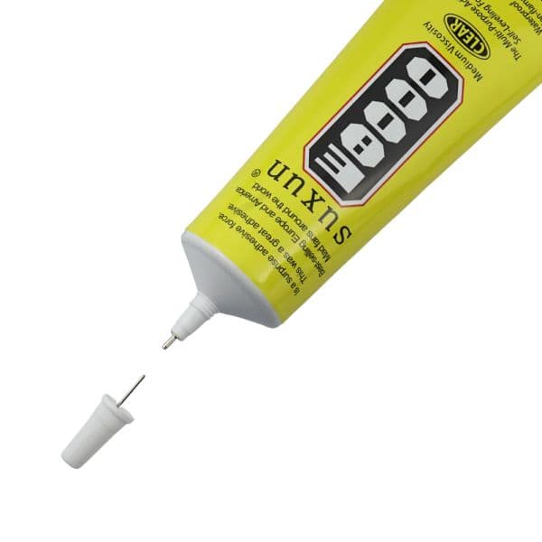 SUXUN E8000 15ML 25ML 50ML 110ML Glue Clear Contact Phone Repair Adhesive Glass Plastic Universal DIY Glue E-8000