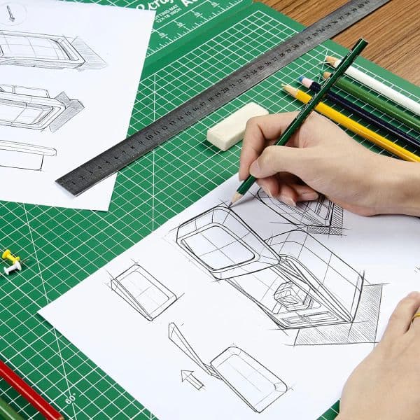 A3 A4 A5 Cutting Mat Fabric Leather Paper Cutting Board Sewing Pad Stationery Art Supplies Cut Cardboard