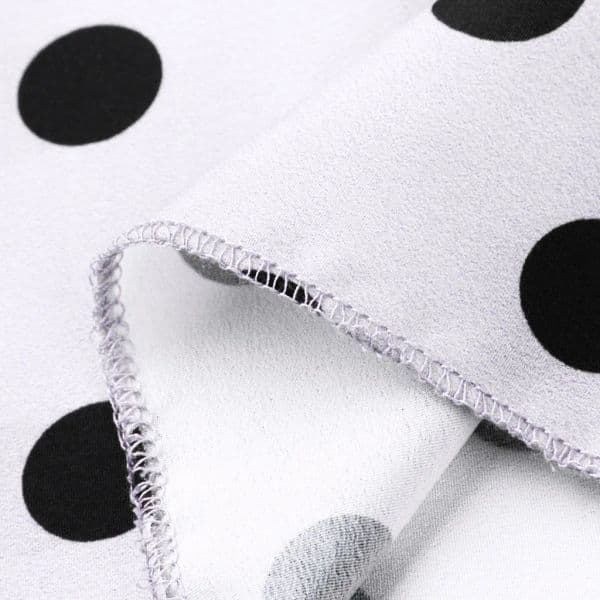 Bohemian Maxi Skirts For Women High Waist 2025 new Polka Dot Printed Skirt Loose Ruffled Long Pleated Skirts Elegant Female Streetwear