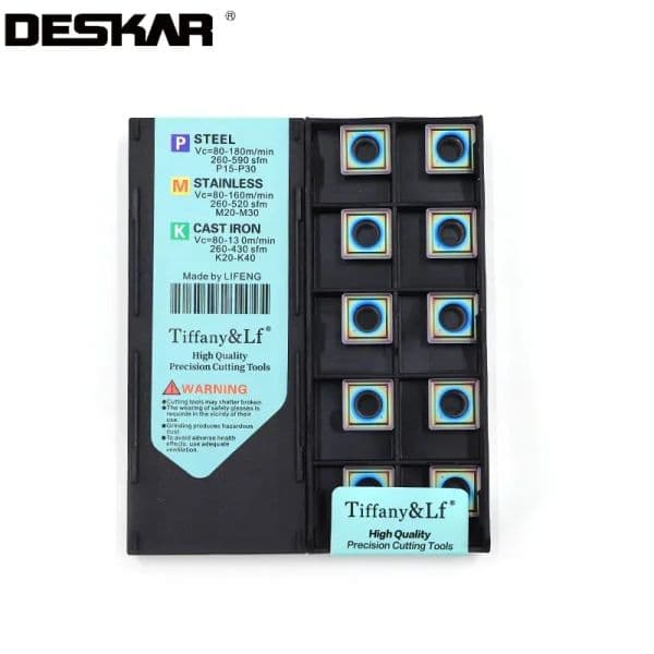 10PCS DESKAR 2025 SPMG040204 SPMG050204 SPMG06 new SPMG07 SPMG09 SPMG11 SPMG14 U-Drill CNC Hardened Steel Turning Tools Lathe Cutter