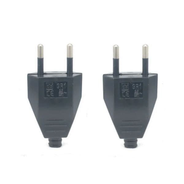Pcs new type German Type European standard Power Pin Plugs Network Cables A V Electric Contact
