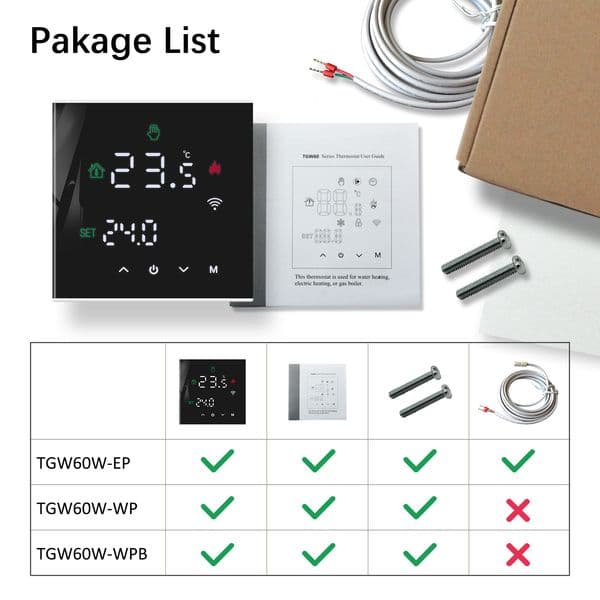Smart Home Thermostat Wifi Heating Thermoregulator Warm Floor Temperature Controller Tuya/Smart Life Alice/Alexa/Google Home