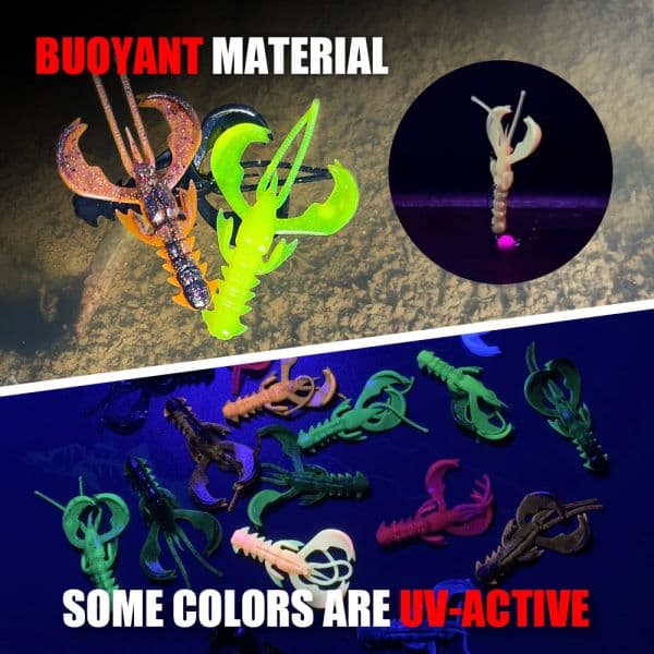 Spinpoler Soft Fishing Lure Artificial Bait Shrimp Lobster Crayfish Worm Swimbait Jig Head 4cm 6.5cm Sea Bass Iscas Pesca Tackle