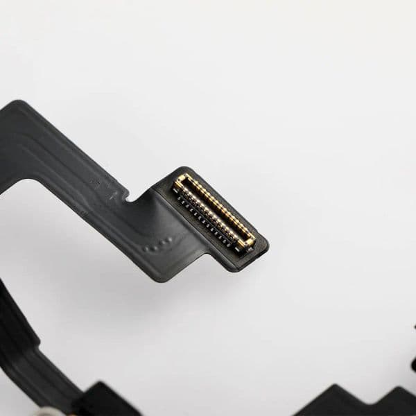 2 Pcs Proximity Sensor Flex for iPhone X XS XR 11 Pro Max 12 Mini with Earspeaker Flex Cable Replacement Part