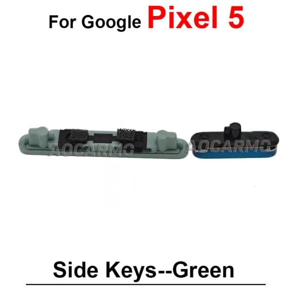 For Google Pixel 5 Power On Off Volume Buttons Side Keys Replacement Parts