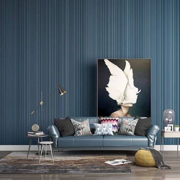 Plain Grey Black Striped Wallpaper Room Decor Modern Simple Geometric Striped new 2025 Texture Solid Wall Paper Mural Background