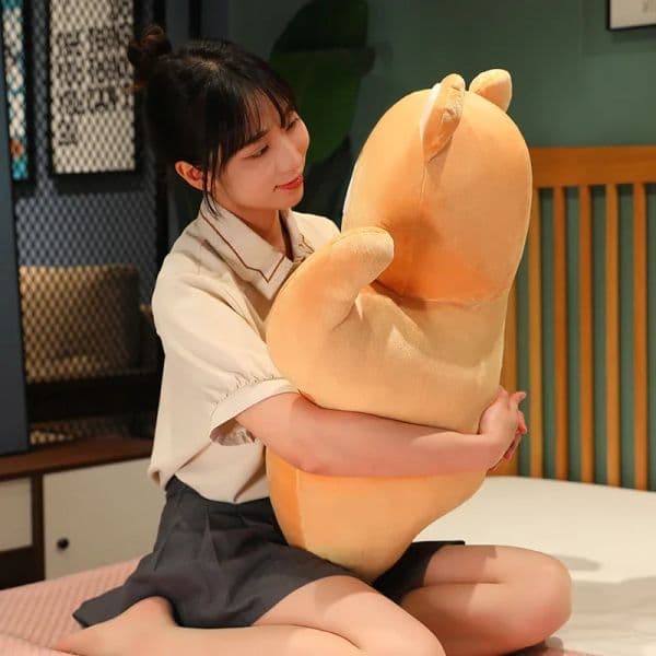 cm Kawaii Muscle Bear Plush Toy Stuffed Animal Funny Soft Strong Doll Cute Plushies Christmas Gift Present for Child Kids