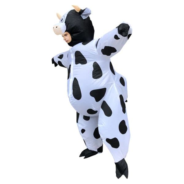 Disfraz de monstruo iable de vaca para 2025 adultos, Cosplay aterrador, Halloween, new Navidad, fiesta, Festival, escenario