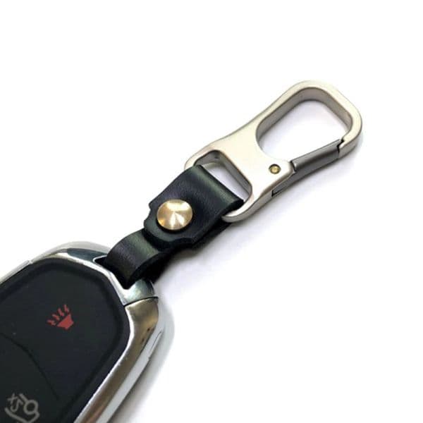 Handmade Genuine Leather Key Smart Wallet DIY Car Keychain Key Holder Keys Organizer High Quality Charms Keychain Accessories