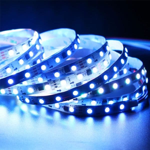 DC12V 2811 IC 5050 SMD RGB Strip Addressable Led Pixels Light new 30/48/60/72Leds/m IP30/IP65/IP67 2025 Waterproof 5m 150/240/300/360Leds