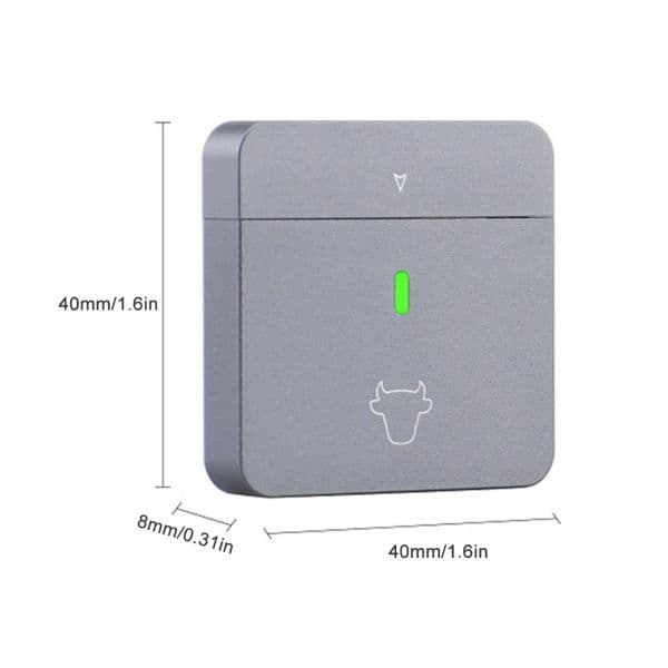 M.2 NVMe 2230 SSD Enclosure USB C Adapter 10Gbps USB3.2 Gen2 Mobile Solid State External Case Box Plug and Play for M2 2230