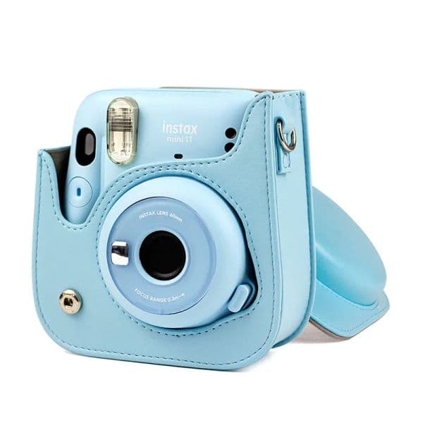 For Instax Mini 11 Camera Case Soft Silicone Protective Cover Scratch-proof Storage Carry Bag