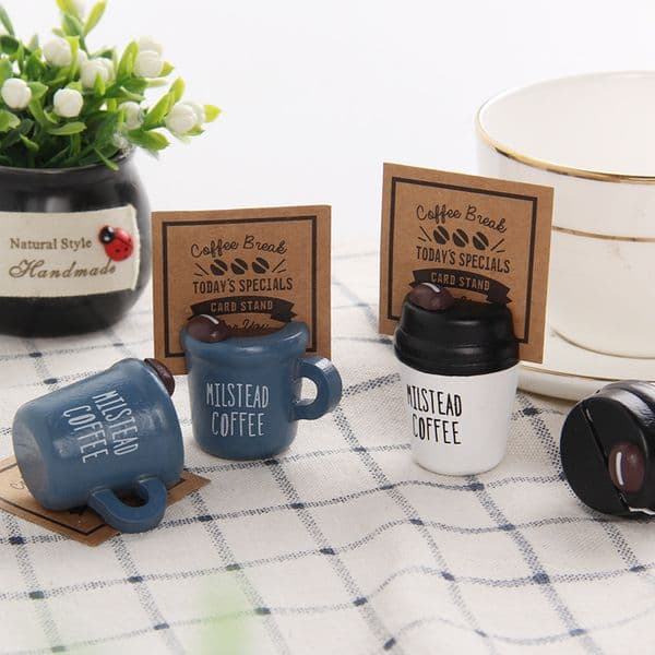 SKYSONIC New Arrival Vintage Memo Note Clip Holder Message Stand Clips Home Decorative Wedding Party Photo Stand Clip Shelf