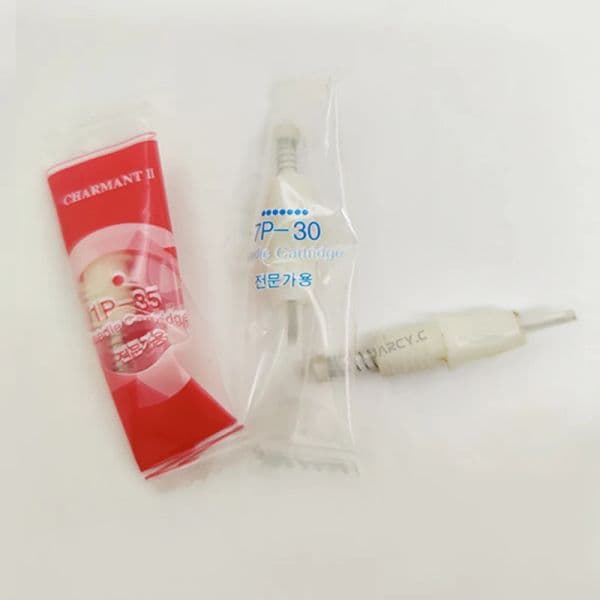 10/30/50pcs Disposable 9mm Screw Cartridges Needle for CHARMANT 4 Machine Charmant III Pen for Permanent Makeup Eyebrow Lips