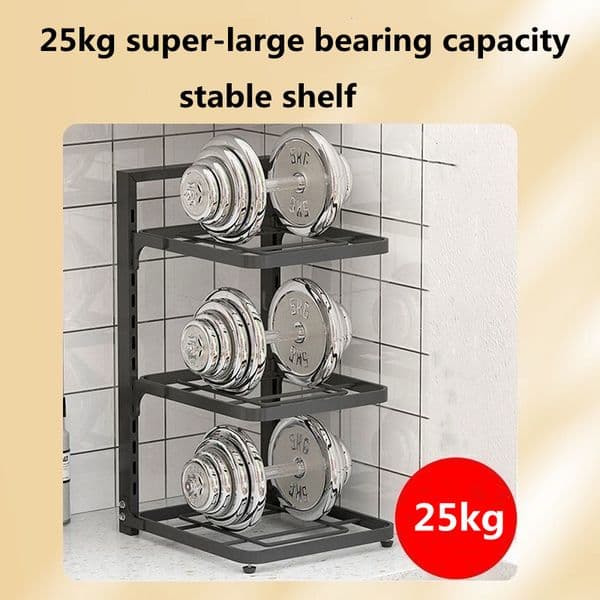 Kitchen Shelves Multi-Layer Pot Storage Rack Adjustable Household Cabinet Kitchen Sink Shelf Pot Holder Frying Pan Bowl Organize