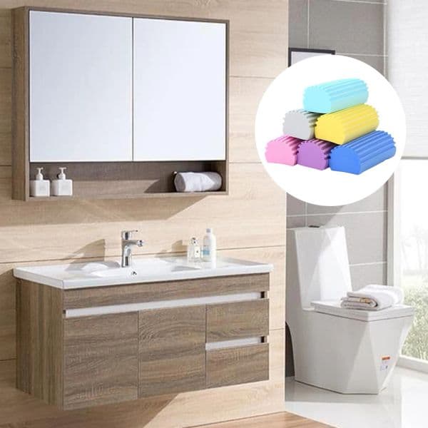 1Pcs Damp Clean Duster Sponge Household Cleaning Sponge Brush Reusable Dusters for Blinds Vents Kitchen Bathroom Accessories