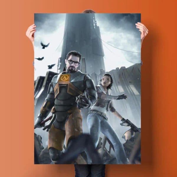 Half-Life Alyx Canvas Art new Poster and Wall Art 2025 Picture Print Modern Family bedroom Decor Posters