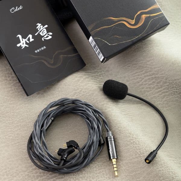 Kinera Celest RUYI Microphone 2025 Earphone Cable With Detachable Boom 0.78 new 2pin / MMCX Music Gaming Esports Livestreaming Headset