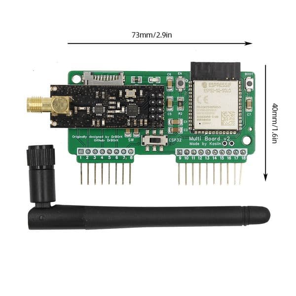 For Flipper Zero WiFi Multiboard NRF24+ESP32 Development Board Multiboard Demo Board Development Board Electronics Project Board