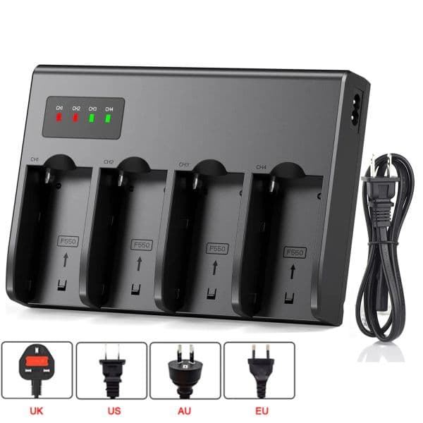 NP-F960 F970 f960 LCD / LED Quick Camera Battery Charger for SONY NP-F960 F750 F970 F550 FM500h FM50 FM70 FM90 QM71D QM91D