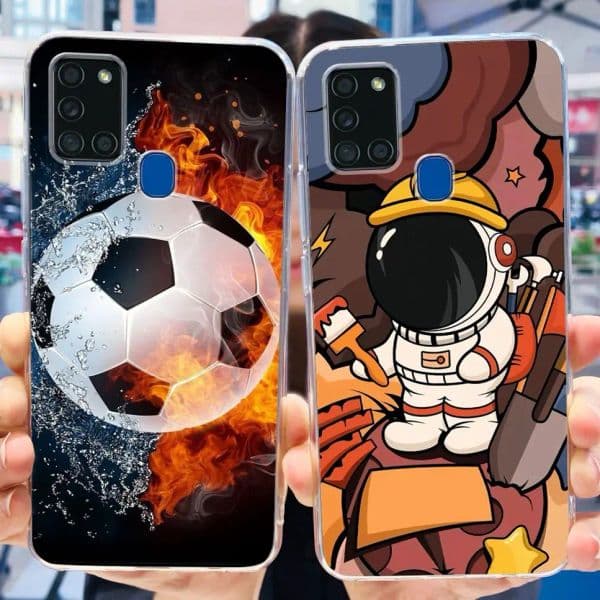 For Samsung Galaxy A s Case Latest Design Love Pattern Soft Silicone TPU Phone S SM F Back Cover