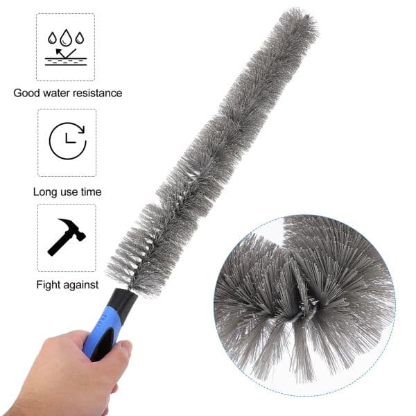 Flexible Cleaning Brush for Household Refrigerator and Air Conditioner Coils and Vents