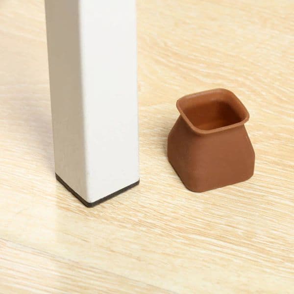 2025 16PCS Silicone Table Chair Leg Cap Pad Furniture Non-slip Table new Feet Cover Bottom Cover Pads Wood Floor Protector