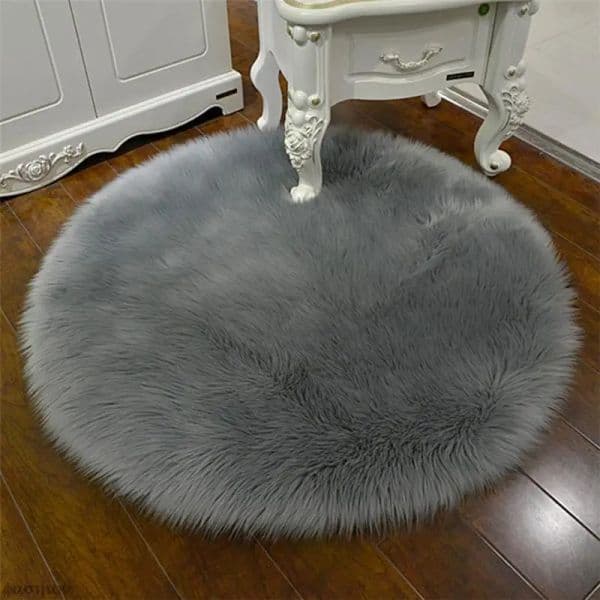 300*300mm Soft Artificial Sheepskin Rug Chair Cover Bedroom Mat Artificial Wool Warm Hairy Carpet Seat Textil Fur Area Rugs