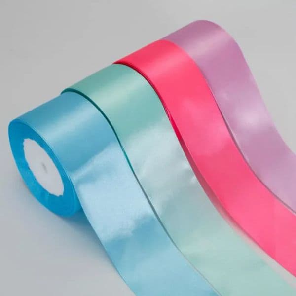 25yard 40mm Satin Ribbons White Pink Red Blue Purple Green Black Yellow Orange Ribbons Crafts Bow Handmade Gift Wrap 36 Colors